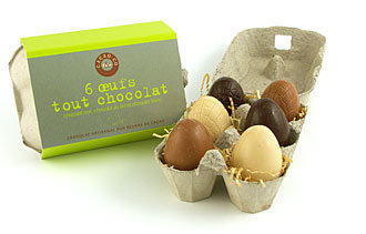 Oeufs en chocolat