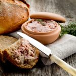 pate' de campagne with homemade bread